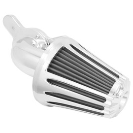 HCmotorku Motorcyle Air Filter Air Cleaner 90° Forward-Facing Intake Kit Fit for Harley Softail Touring Trike Dyna Chrome