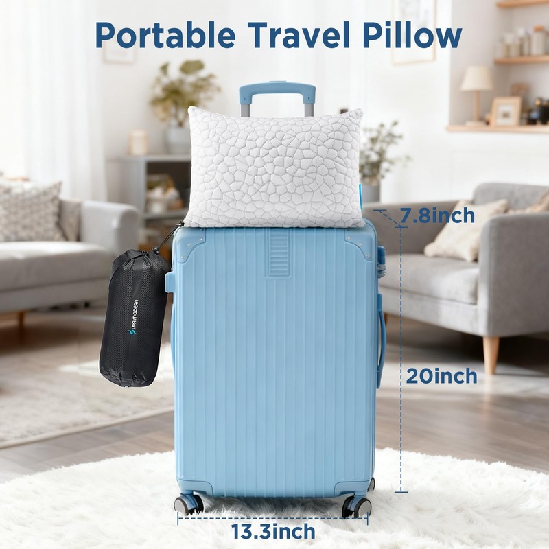 SUPA MODERN Cooling Bed Pillows for Sleeping 1 Pack Small