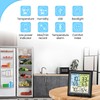 Wireless Freezer Thermometer with Alarm Refrigerator Thermometer, Fridge Freezer Alarm