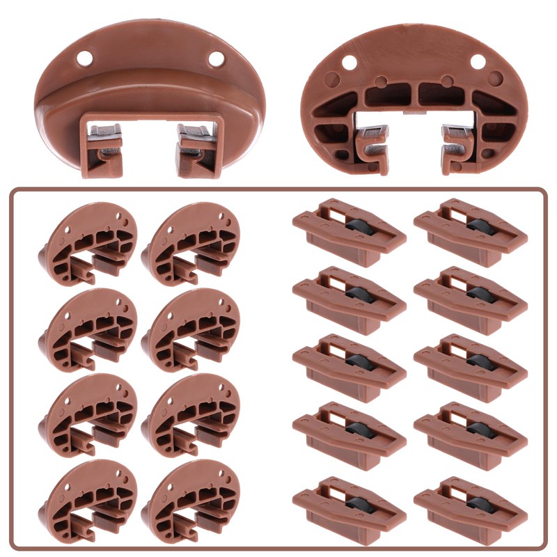 10PCS Drawer Slide Track Guide Glide for kenlin for Rite