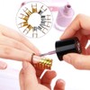10 PCS Nail Forms Aluminum Nail Art Forms Tips Reusable