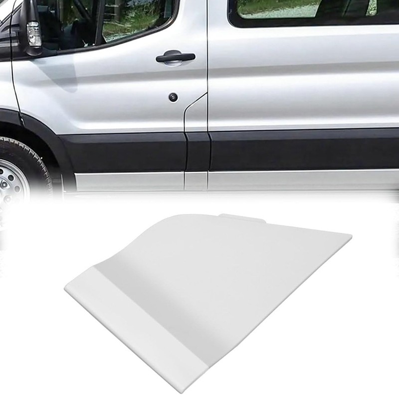 fitfoyo Fuel Door Cover Hatch Trim for 2015-2023 Ford Transit