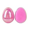 Portable Egg Shaped Brush Combing Brush Easy to Comb Scalp