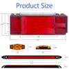 LIMICAR Boat Trailer Lights, IP68 Submersible LED Trailer Light Kit