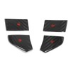 Steering Wheel Switch Button Trim Carbon Fiber Replacement for Corvette
