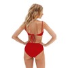 Women's high Waisted Bikini Set (US, Alpha, Large, Regular, Regular,