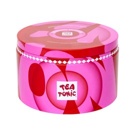 Tea Tonic Energising Selection Round Tin X 40 Tea Bags (Contains Bonus Mini Tin of Red Hearts)