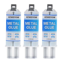 Metal Glue, Strongest Glue for Metal to Metal，High Strength, High-Temperature, Oil Resistant Putty, Metal Hole Filler，All Purpose Repair Glue, Heavy Duty, Waterproof