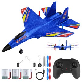 Su27 RC Plane, Remote Control Airplane, 2.4Ghz Ultra Long Endurance Raptor RC Fighter Jet Toy Airplanes for Kids Beginners Boys Girls