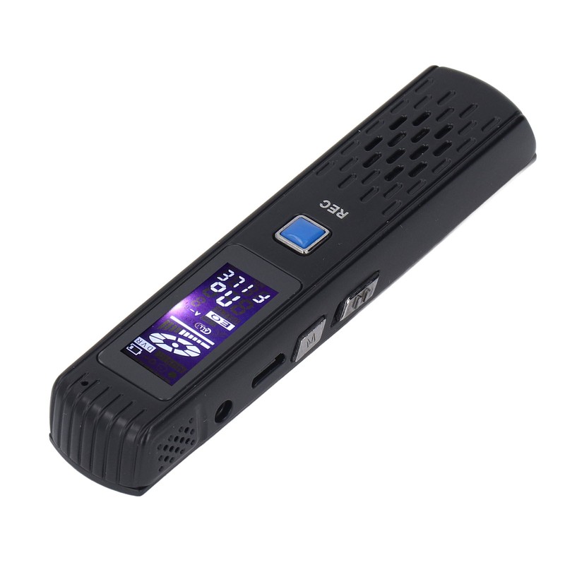 Digital Voice Recorder Noise Reduction 8GB MP3 Player 220mAh 3.5mm