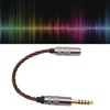 SUNGOOYUE 4.4MM Balanced Male to 3.5MM Balanced Female Adapter Cord,
