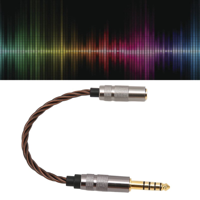 SUNGOOYUE 4.4MM Balanced Male to 3.5MM Balanced Female Adapter Cord,