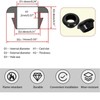 60 Pcs Rubber Grommets 8 x 10mm Electrical Conductor Wire