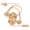 Minicoco Curtain Tie Backs 2 Pack Gold Curtain Tie Backs