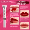 3Pcs Peel-Off Lip Stain & Lipliner Set - Waterproof, Long-Lasting,