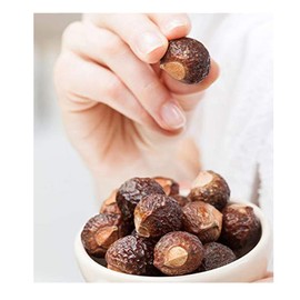 AnNafi® Reetha | Organic Soap Nuts | Aritha/Areetha/Kunkudukaialu |Sapindus Whole used for making Reetha Powder, Ritha Shampoo, Oil |Natural Hair Care & Growth | Organic Laundry Detergent (1kg)