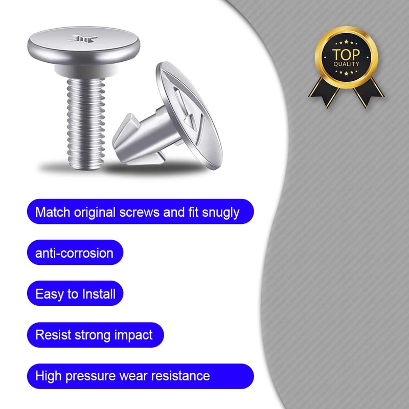 Middrivr 8Pcs Engine Lower Cover Pin Screws, 6PCS Radiator Access