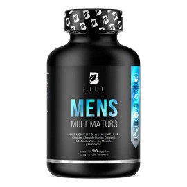 Multivitamínico Para Hombre Mayor De 40 Años 90 Cáps B Life