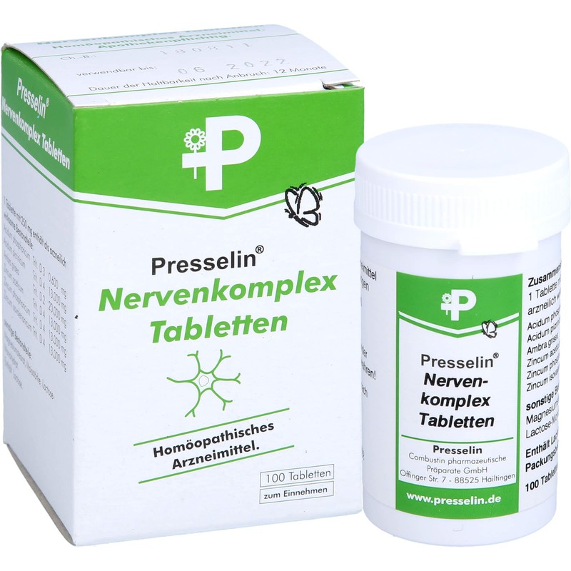 PRESSELIN Nervenkomplex Tablets (Pack of 100)