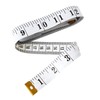 NAHANCO 60” Measuring Tape for Sewing, White