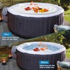 Inflatable Hot Tub Cover Energy Saving Lid for Outdoor Hot