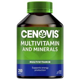 Cenovis Multivitamin & Minerals for Energy 200 Tablets