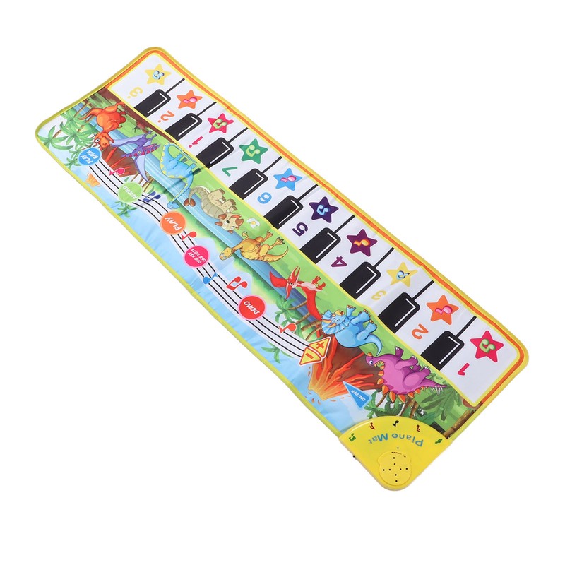 Baby Piano Keyboard Mat Improve Coordination Folding Educational Baby Musical