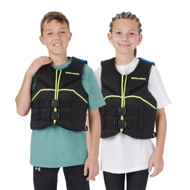 Junior Freedom PFD/Life Jacket/Black/L (55-88 lbs)