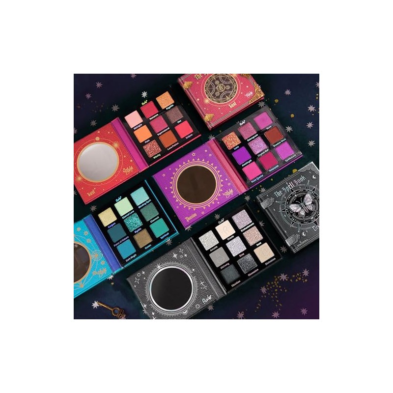 RUDE The Spell Book Paleta de sombras de ojos suaves