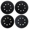 BUTITNOW 4pcs New Foam Sanding Pads for Orbital Sander Dual