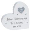 Provence 25th Silver Anniversary - Two Hearts one Love Heart