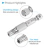 CoCud Magnetic Torx Bits T45 Head 1/4 Inch Hex Shank