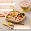BABY REMEMBER Suction Plates Bowls Set for Baby Toddler Non-Toxic