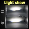 YSY 2Pcs 60W/Pair Lamp H4 Led Mini led Lens Projector