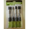 PITTSBURGH 4 PC. CHISEL SET WITH 1/4", 1/2", 3/4" AND