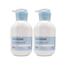 Illyyoon Illiyoon Ceramide Ato Lotion Unscented (Dry, Sensitive) 350ml 2 x So / 일리윤 세라마이드 아토 로션 무향(건성, 민감성) 350ml 2개 So