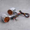Retro Bullet Style Motorcycle Bright LED Turn Signal Light Indicator