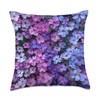 Creeping Phlox Flower Pattern Graphic Throw Pillow