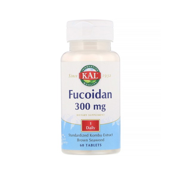 KAL Fucoidan Seaweed Biotin Combu 60 Capsules (2 packs) / KAL 후코이단 해조류비오틴 콤부 60캡슐 2통
