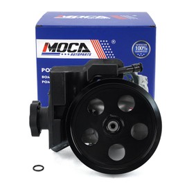 MOCA Power Steering Pump w/Pulley & Reservoir Fit 2006-2007 for Ford Focus SE Tipico 2.0L, 2007-2011 for Ford Focus S 2.0L, 2009-2011 for Ford Focus SEL 2.0L