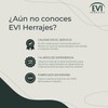 Evi Herrajes, Tope de puerta con base roscada in acero