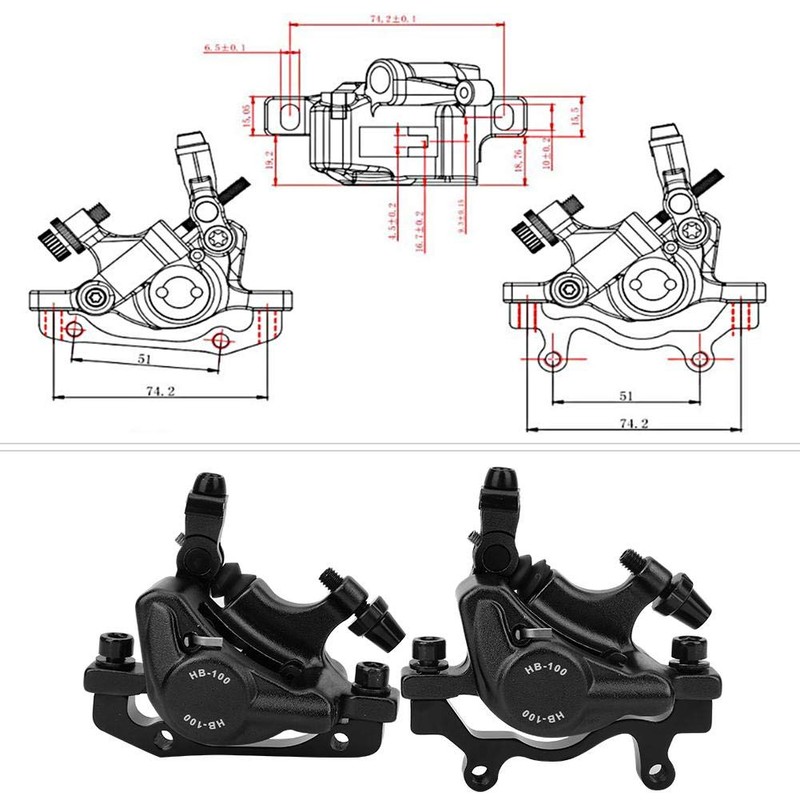 HB-100 Line Pulling Hydraulic Disc, Oil Pressure Disc Brakes Tool