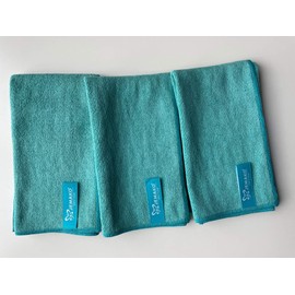 Jemako Professional Cloth Plus S 35 x 40 cm Turquoise Set of 3 Premium Quality Microfibre Cleaning Cloth Household Universal Cloth