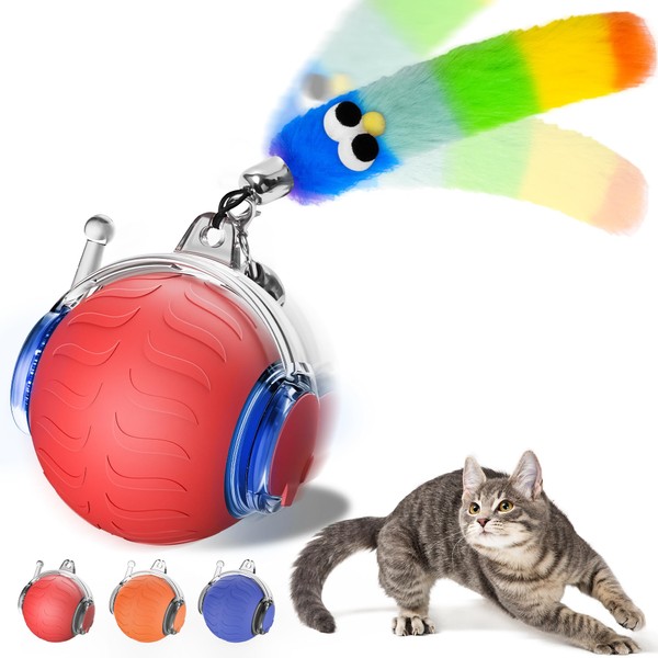 UPSKY Interactive Cat Toy Ball for Indoor Cats, Automatic Moving