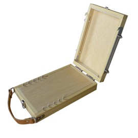 YISHAN 6.3''W*10.2''L Lightweight Easel with Drawer and Palette, Adjustable Sketch Box, Pochade Box with Travel Tripod. Multi-functional Outdoor Sketching for Artist, Adult, Beginner