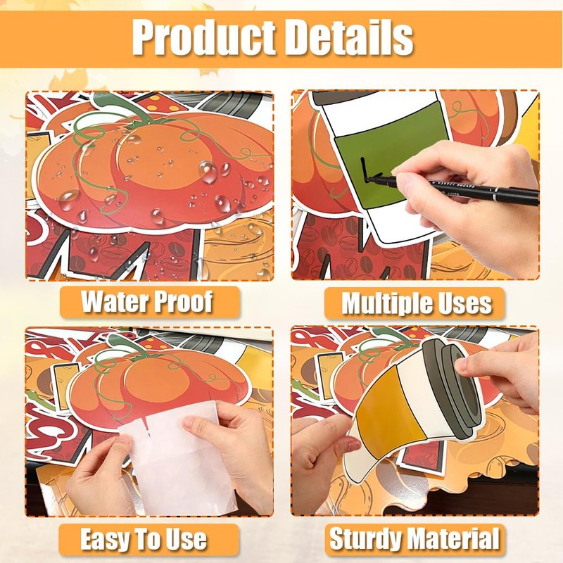 Fall Coffee Cup Bulletin Board Set – “We are Pumpkin