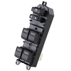 Driver Side LED Power Window Switch 84820-0R040 for Toyota for Tundra 2007-2021 Auto Down Up Control Switch Button LED Left Master Window Switches Replace 848200R040