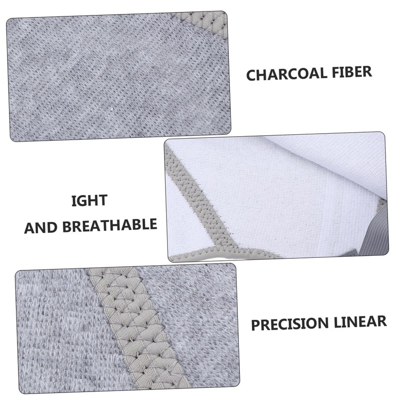 Baluue 1pc Breathable Bamboo Charcoal Shoulder Support for Sports Fitness