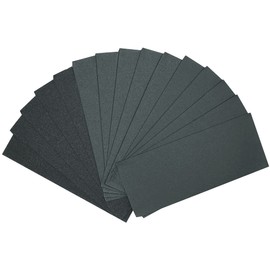 Lamondre 30 Pcs Wet and Dry Sandpaper, Assorted 1000, 2000, 3000 Grits Abrasive Paper Sheets 9 x 3.6 Inches for Automotive Sanding, Wood Furniture Finishing, Wood Turning Finishing