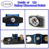 Battery Disconnect Switch 12v, Power Cut Isolator Kill Switchs for